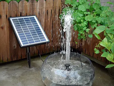 Solar Powered Fountains